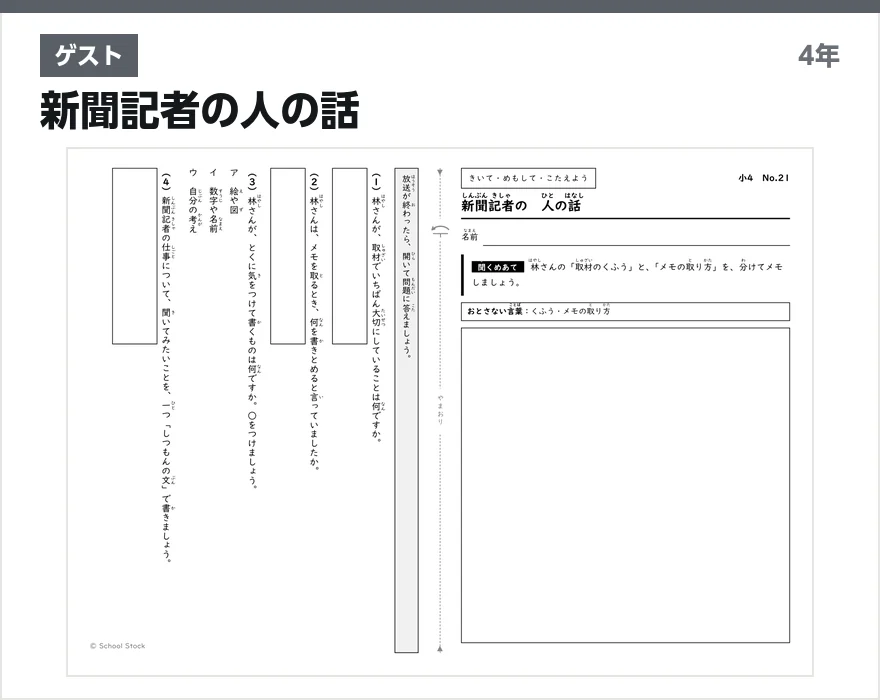 ゲスト 新聞記者の人の話