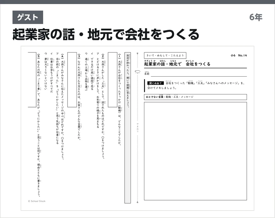 ゲスト 起業家の話・地元で会社をつくる