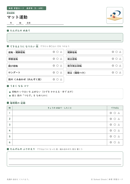 マット運動