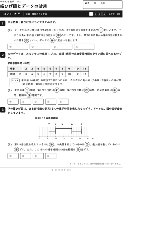 箱ひげ図とデータの活用