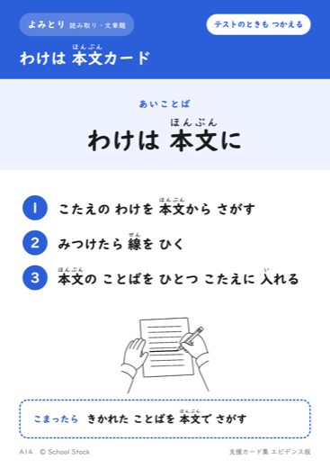 わけは 本文カード