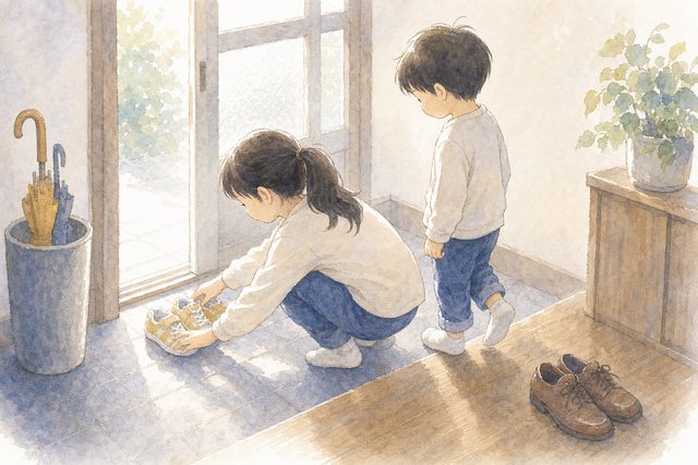 おとうとの くつ