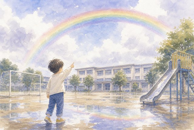 にじはどうしてできるの