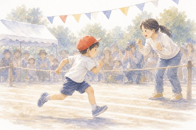 弟の運動会