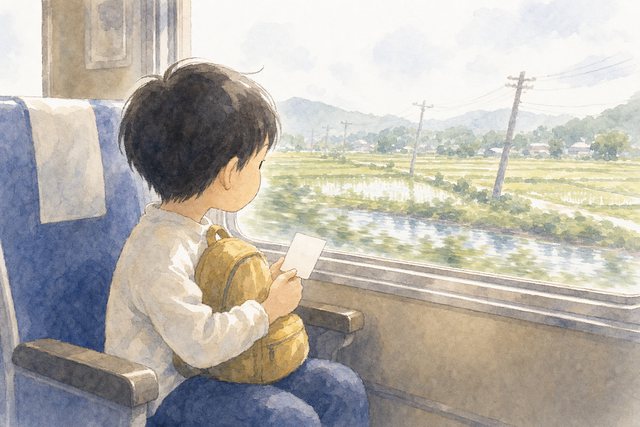 初めての一人旅