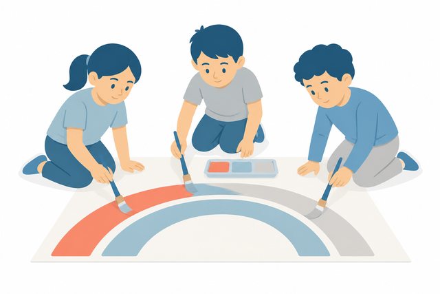 小学生・きょう同せいさく