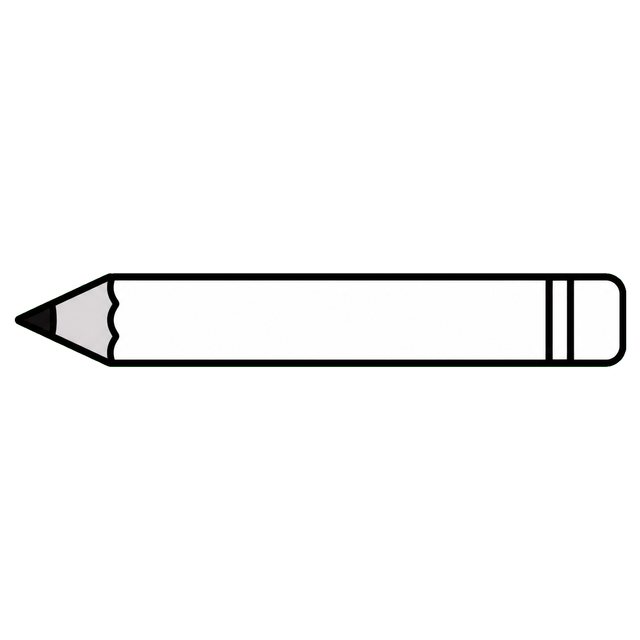 算数の文章題挿絵・えんぴつ（1本）