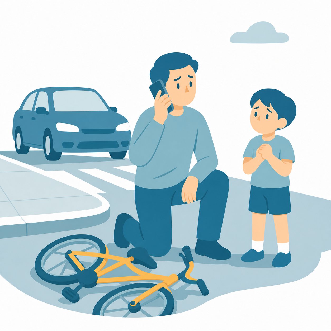 110番|社会ことば辞典。事件や事故を警察に知らせるための電話番号です。