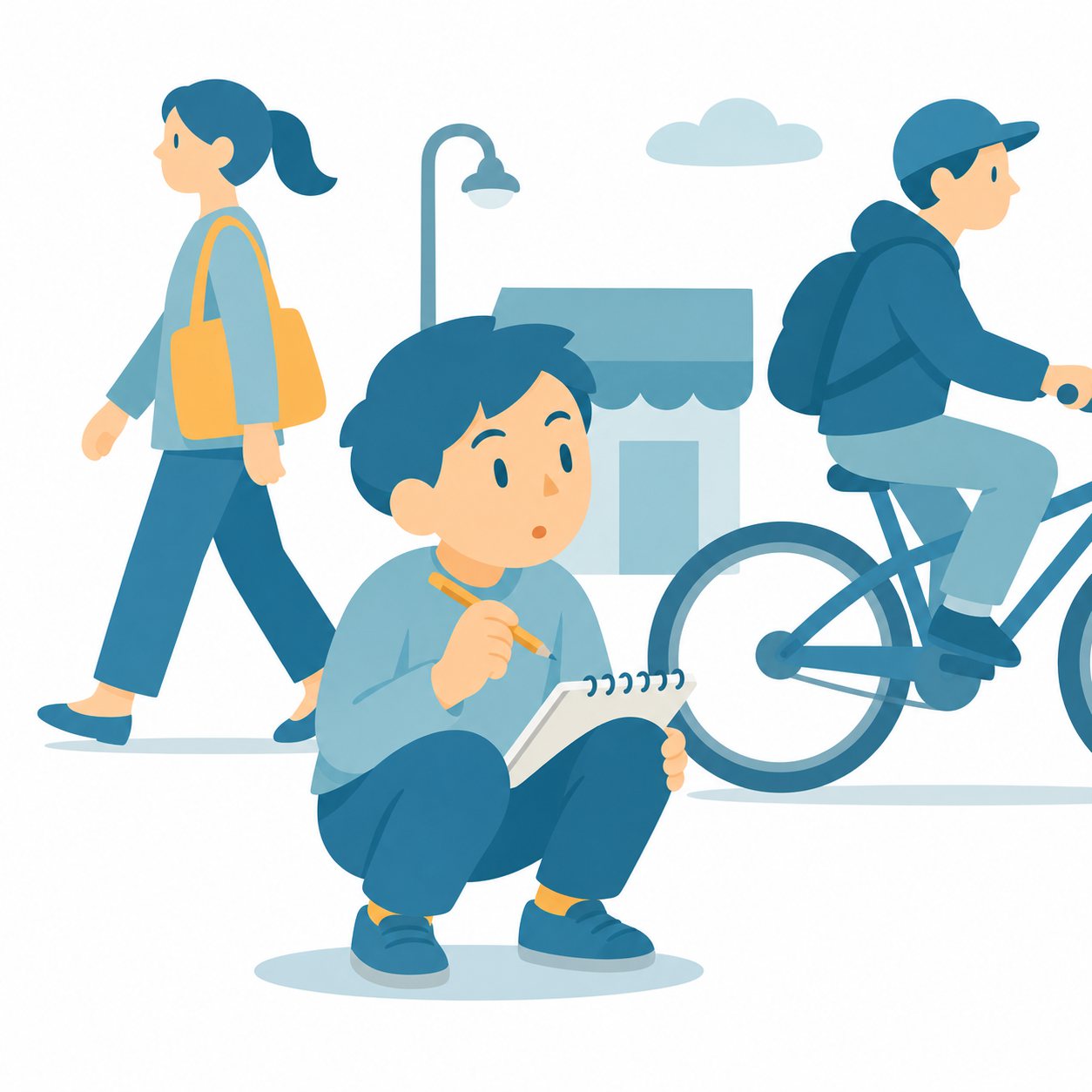 観察｜社会ことば辞典。ものごとをよく見て、気づいたことを調べることです。