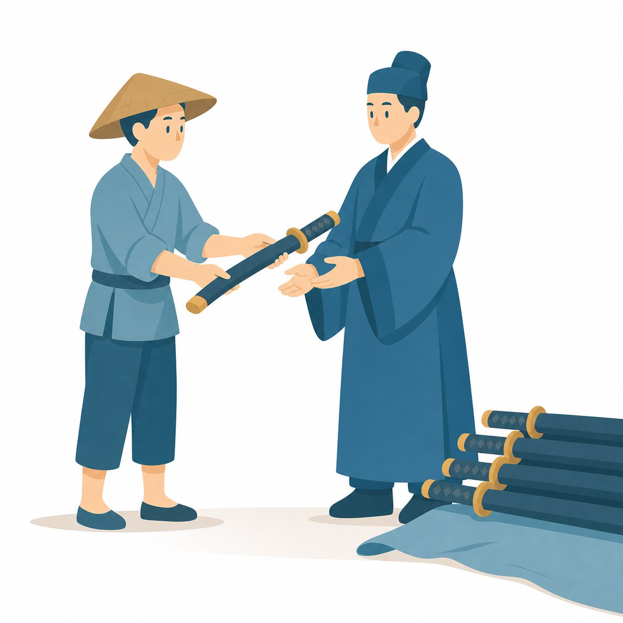 刀狩｜社会ことば辞典。農民などから武器を取り上げた豊臣秀吉の政策です。