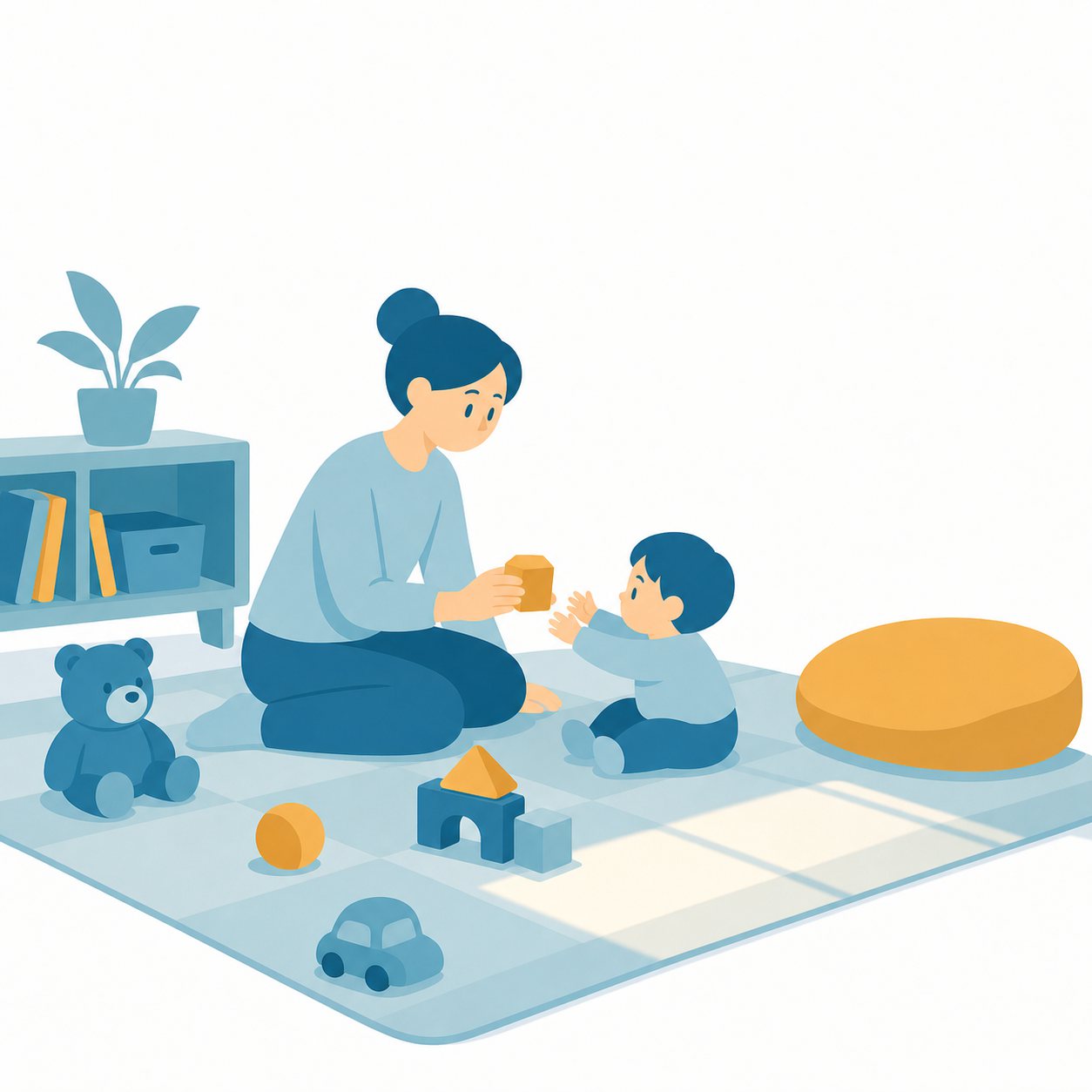 子育て支援｜社会ことば辞典。子どもを育てる家庭を助けるための取り組みです。