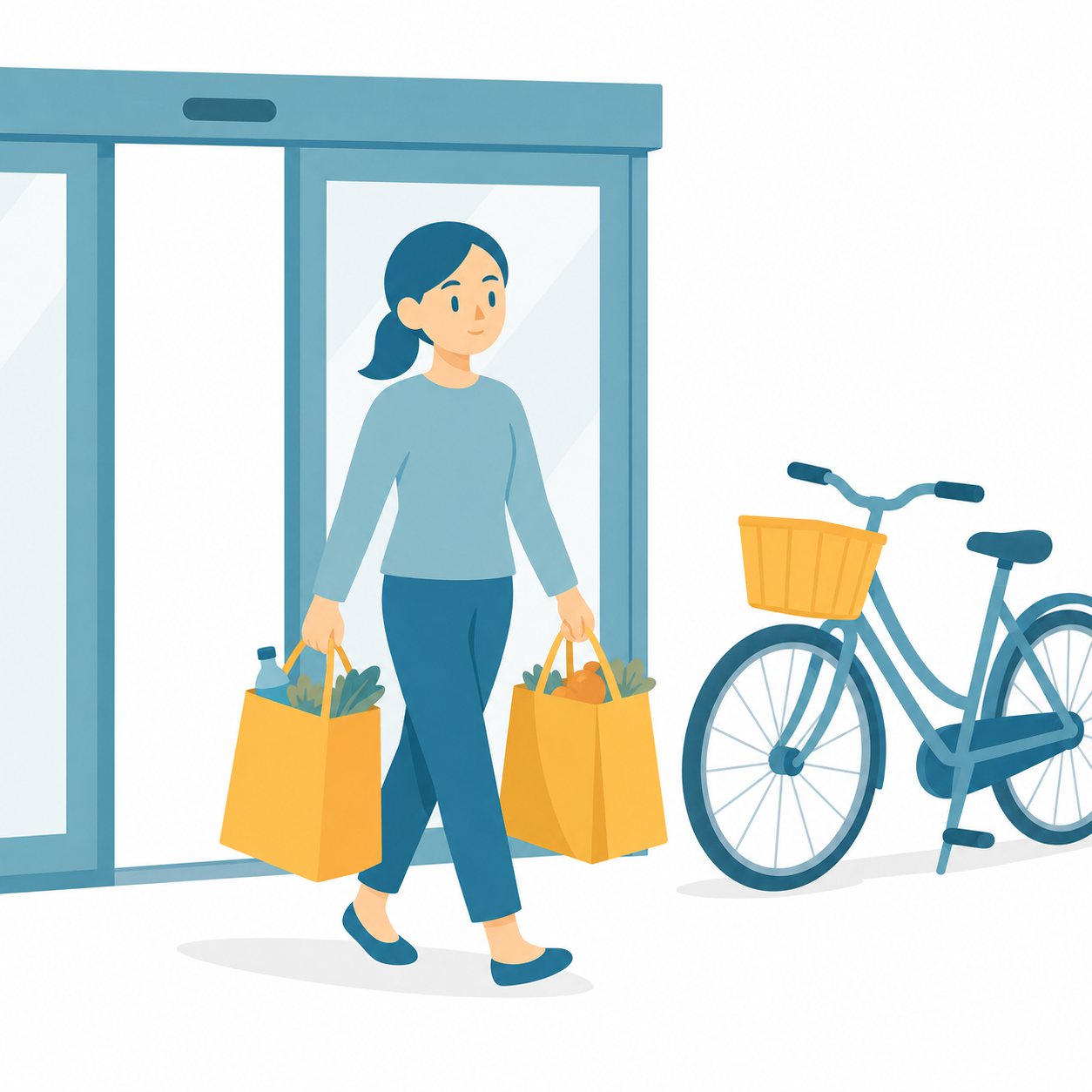 便利さ｜社会ことば辞典。使いやすかったり、買い物や移動がしやすかったりすることです。