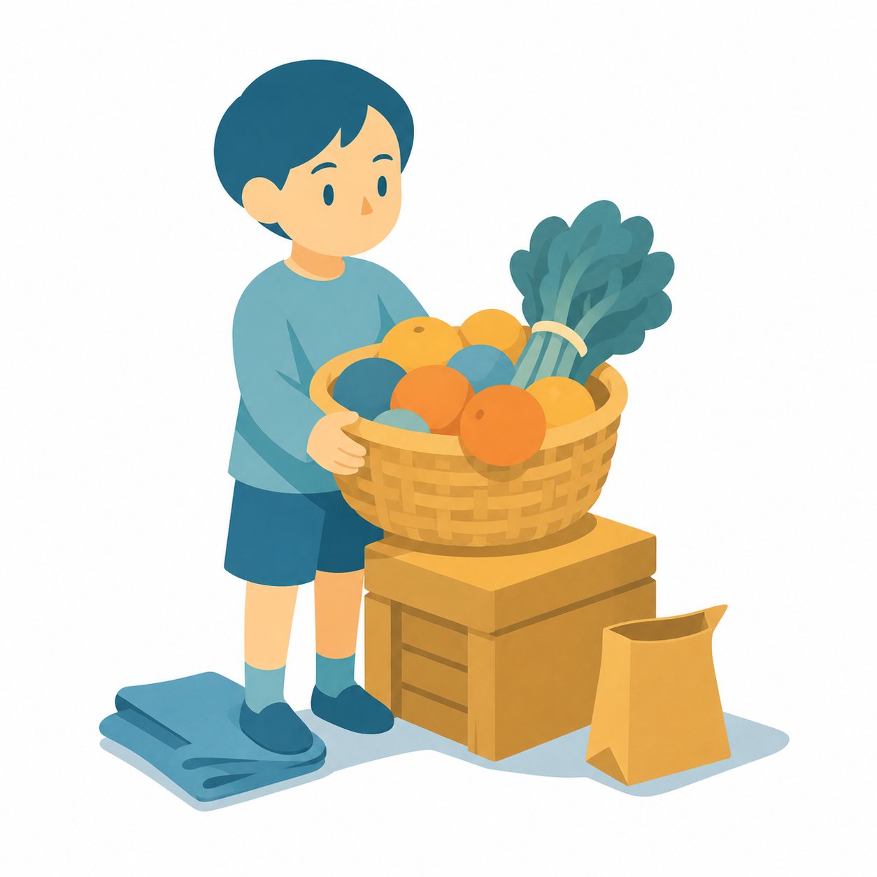 特産物|社会ことば辞典。その地域でよく作られたり、有名だったりする品物や食べ物です。
