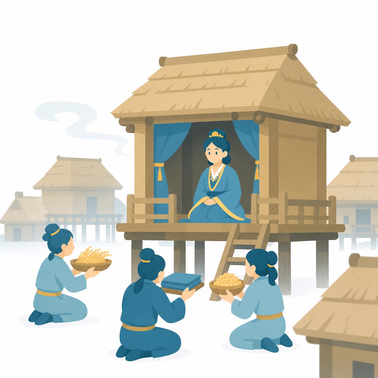 邪馬台国｜社会ことば辞典。弥生時代の日本にあったとされるくにの一つです。